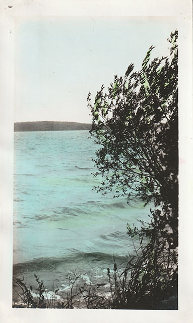 A view of Sugerloaf, Green Lake, Wisconsin