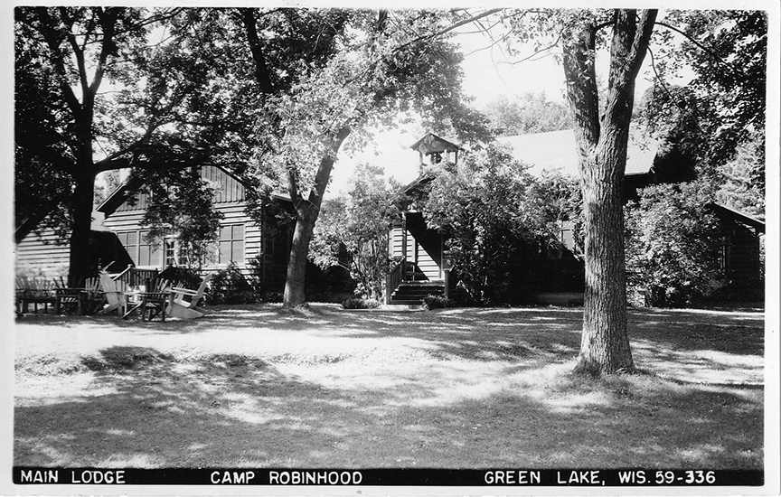 Diane0002-Main Lodge Camp Robinhood Green Lake, Wis.
