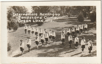 10007a7 - Sandstone Picture Pack - Intermediate Campers Setting-up